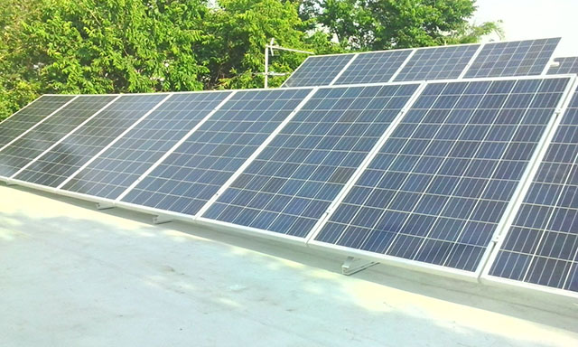قابل للتعديل سقف مسطح تركيب الألواح الشمسية